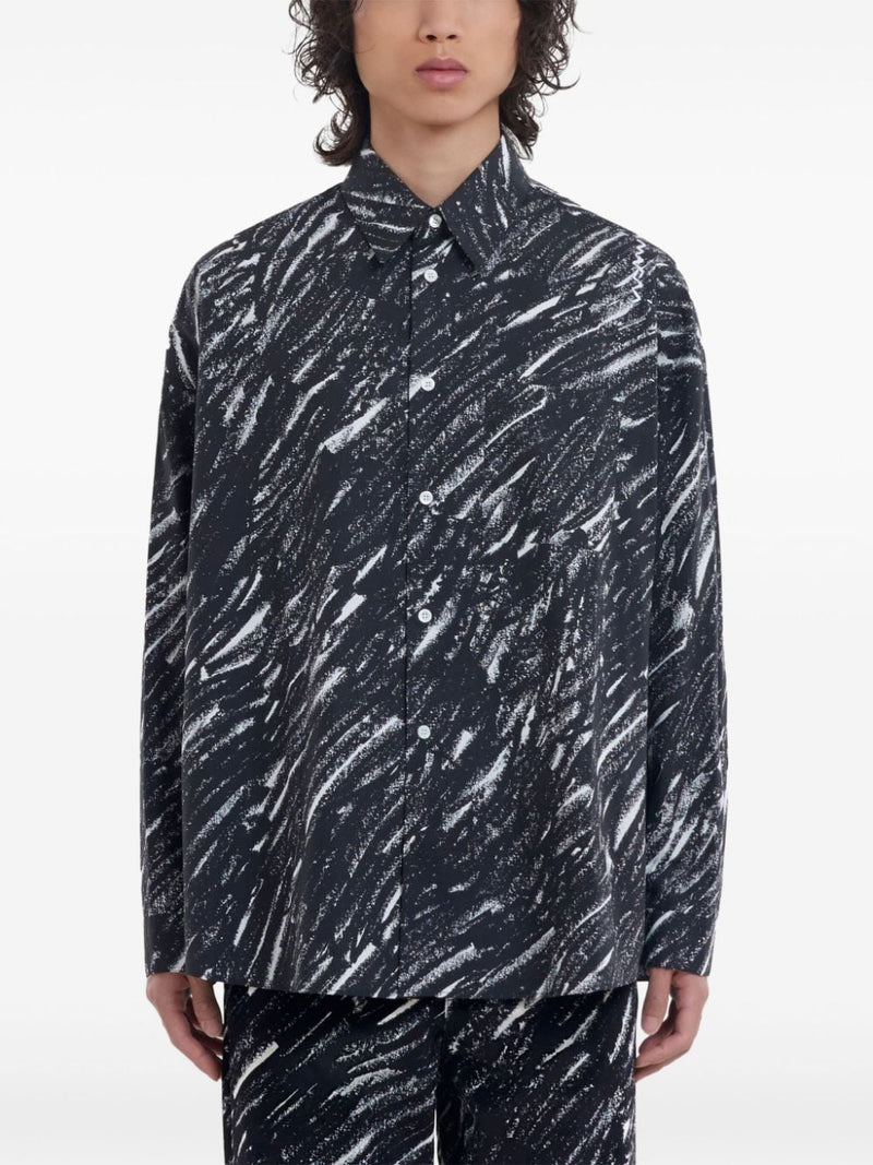 Marni Printed cotton shirt | Urbalenti™ NYC