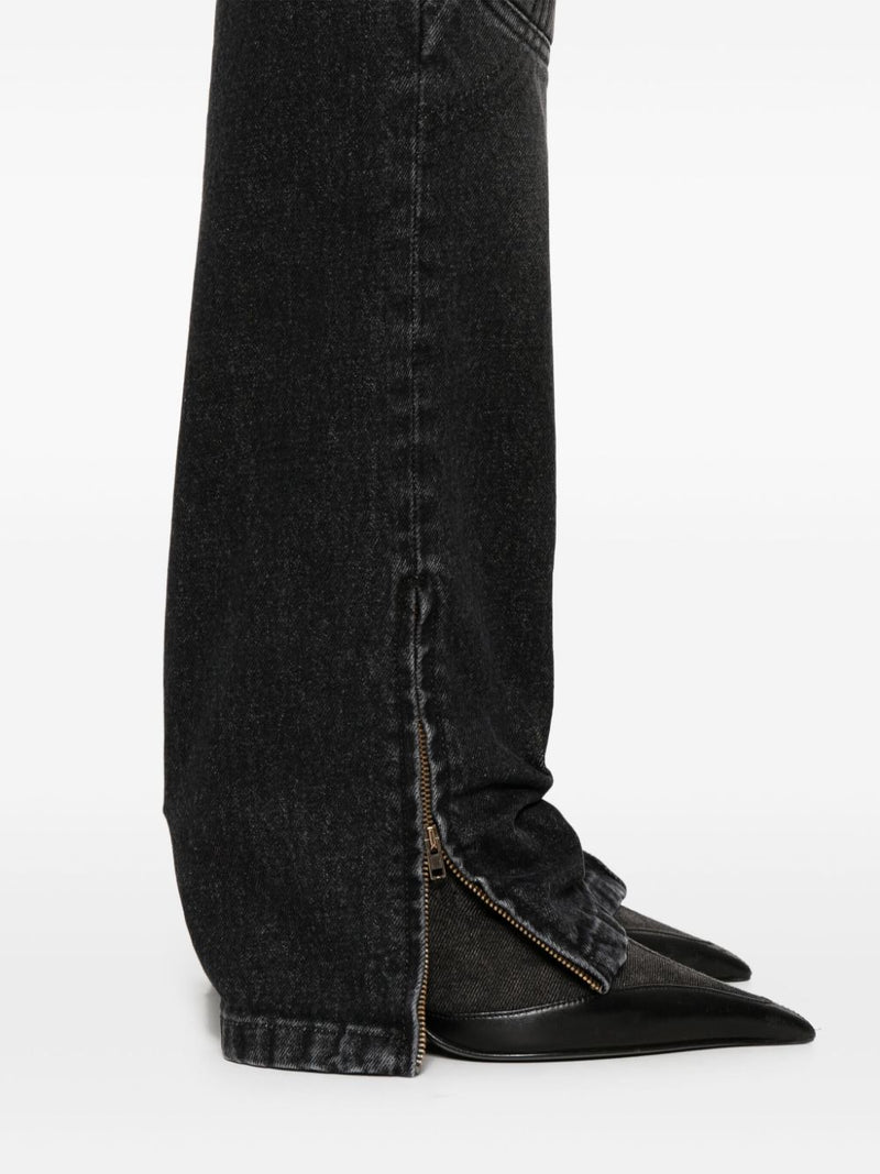Jean Paul Gaultier Jean Paul Gaultier Padded deatils denim jeans