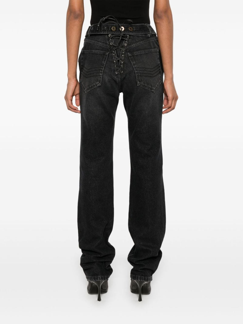 Jean Paul Gaultier Jean Paul Gaultier Padded deatils denim jeans