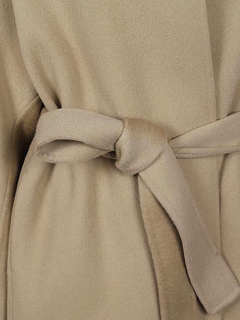 SANDBEIGE Sandbeige Wool midi coat