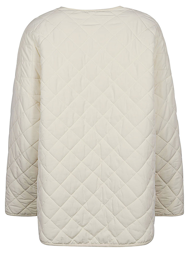 SANDBEIGE Sandbeige Quilted nylon jacket