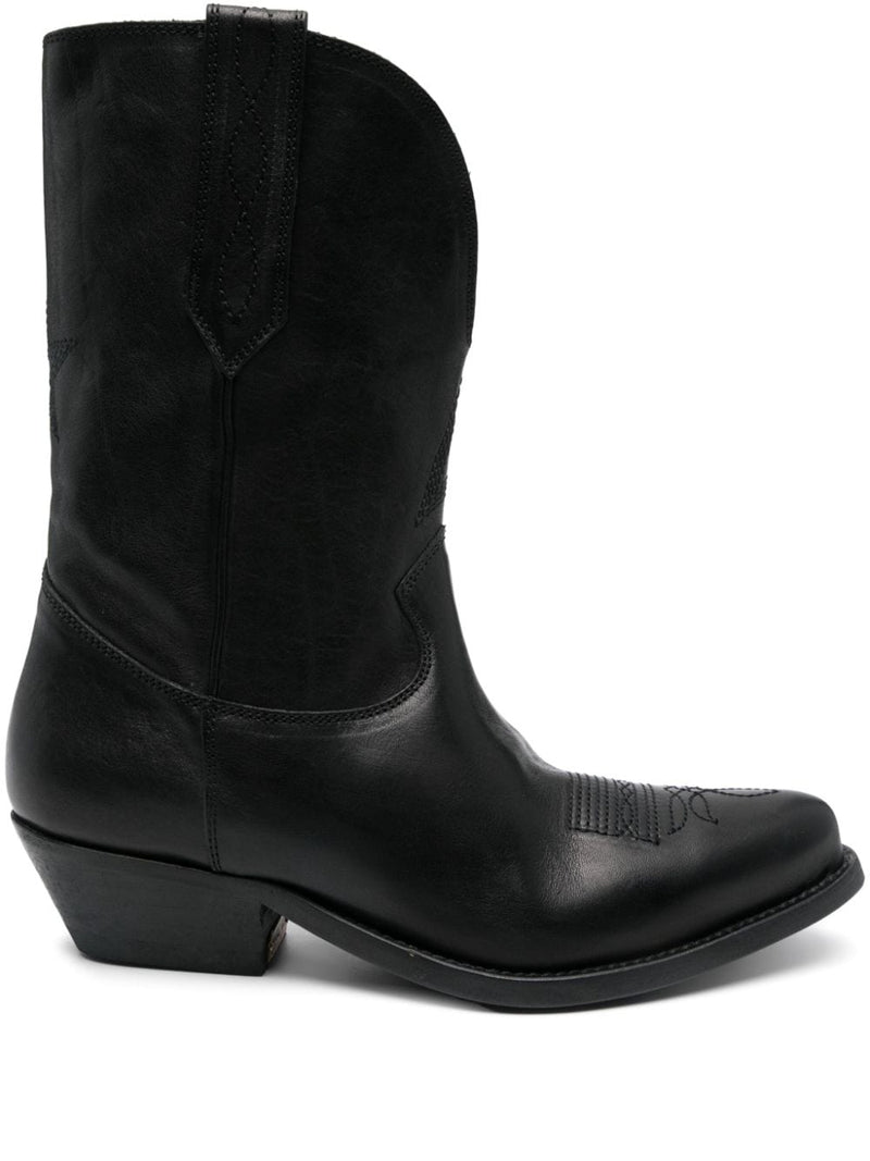 Golden Goose Wish Star leather boots | Urbalenti™ NYC