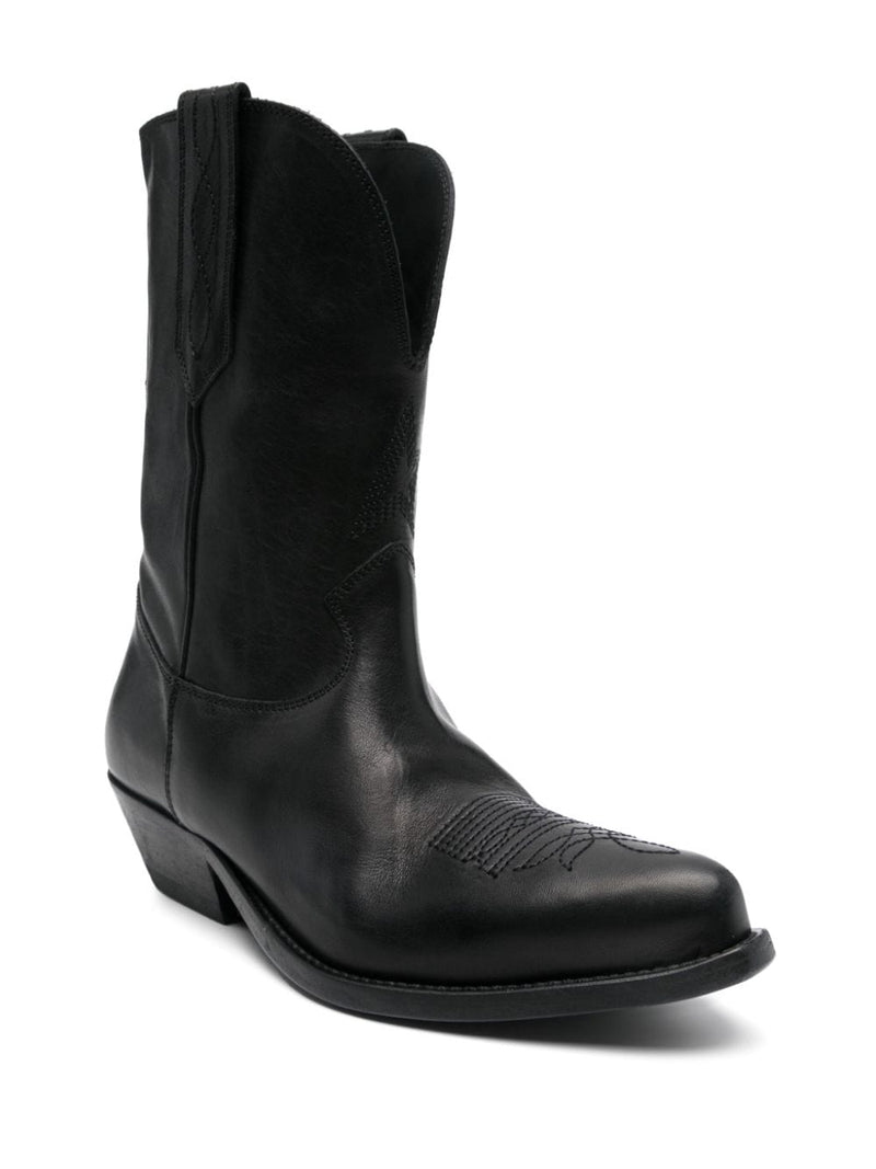Golden Goose Wish Star leather boots | Urbalenti™ NYC
