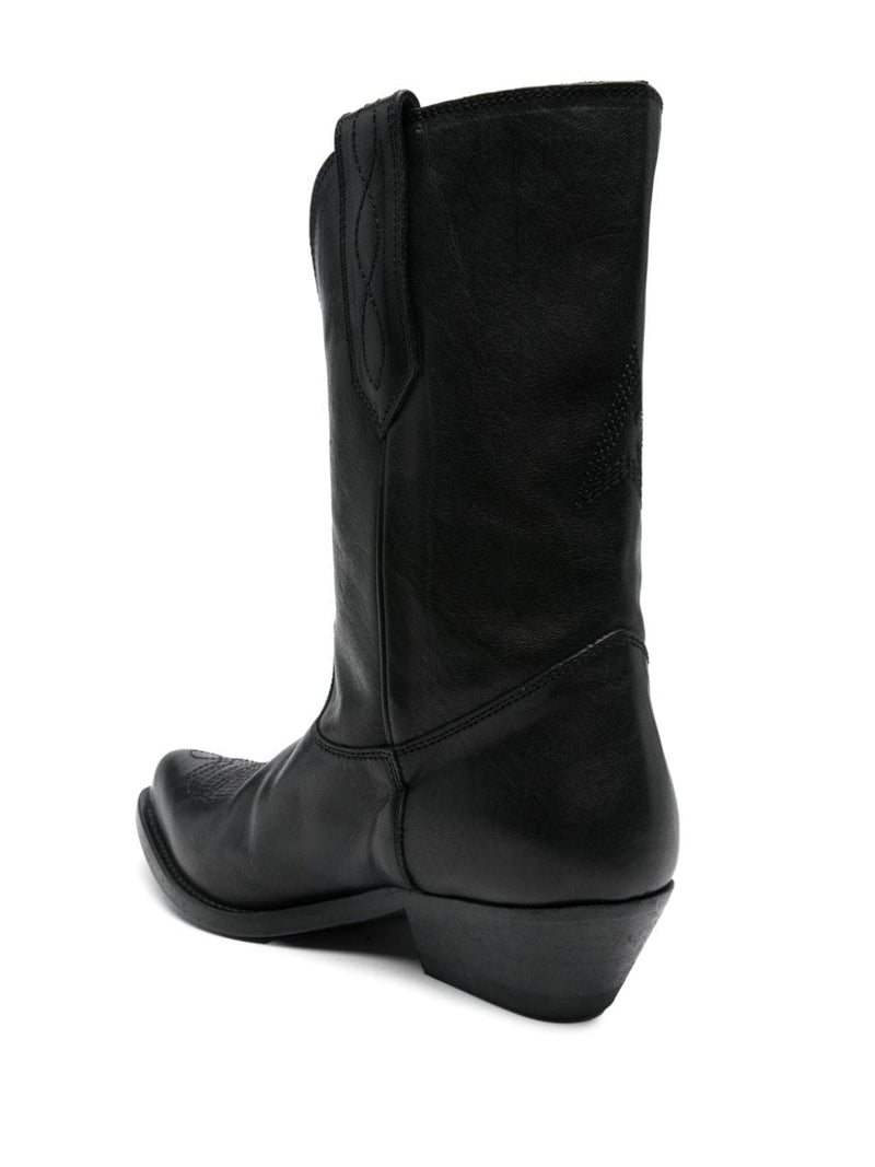 Golden Goose Wish Star leather boots | Urbalenti™ NYC