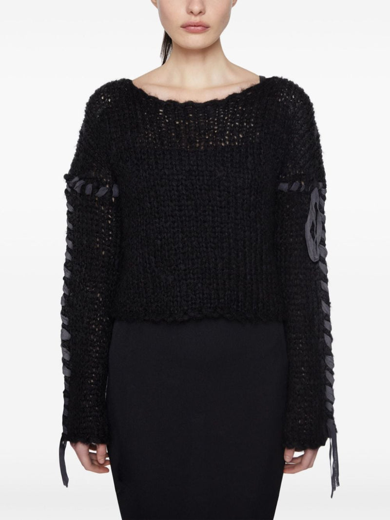 Acne Studios Acne Studios Conscious Criteria page Wool blend crewneck sweater