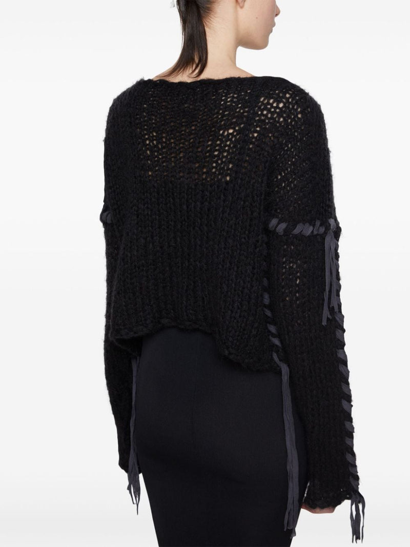 Acne Studios Acne Studios Conscious Criteria page Wool blend crewneck sweater