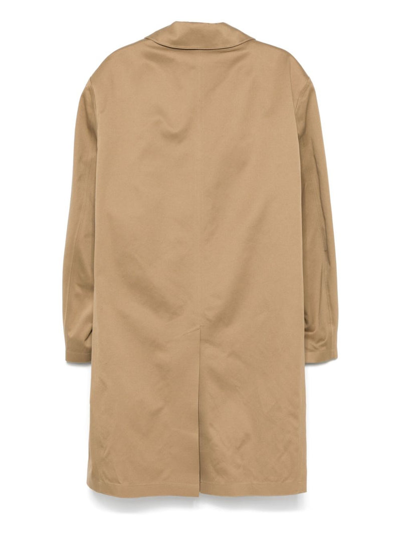 Saint Laurent cotton gabardine trench coat | Urbalenti™ NYC