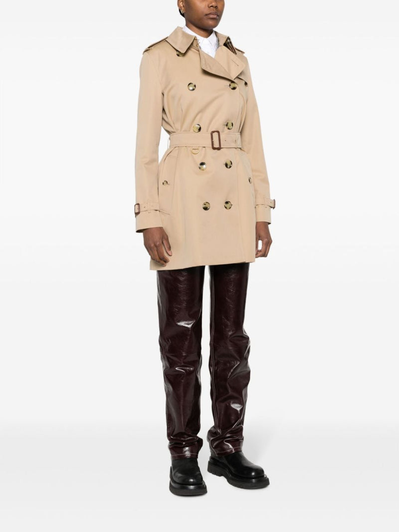 Burberry Short Kensington Heritage cotton trench coat | Urbalenti | Urba... | Urbalenti™ NYC