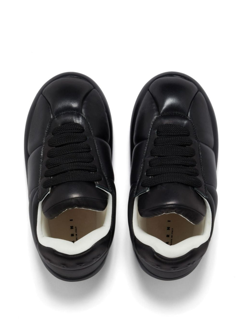Marni Bigfoot 2.0 padded sneakers - Black Leather | Urbalenti | Urbalent... | Urbalenti™ NYC