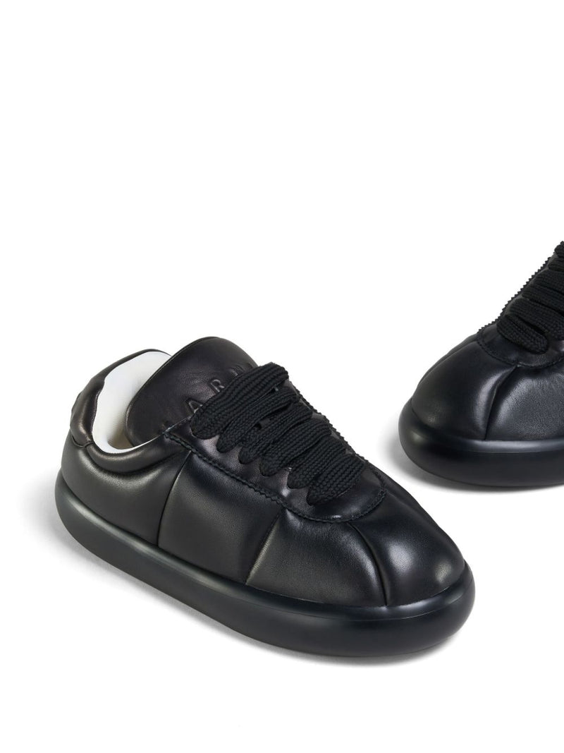 Marni Bigfoot 2.0 padded sneakers - Black Leather | Urbalenti | Urbalent... | Urbalenti™ NYC
