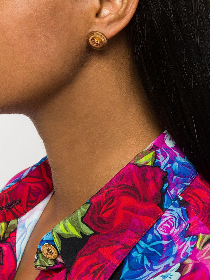 Versace Medusa '95 stud earrings | Urbalenti™ NYC