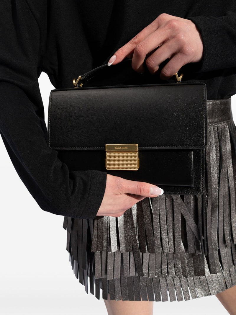 Golden Goose Venezia leather shoulder bag | URBALENTI™