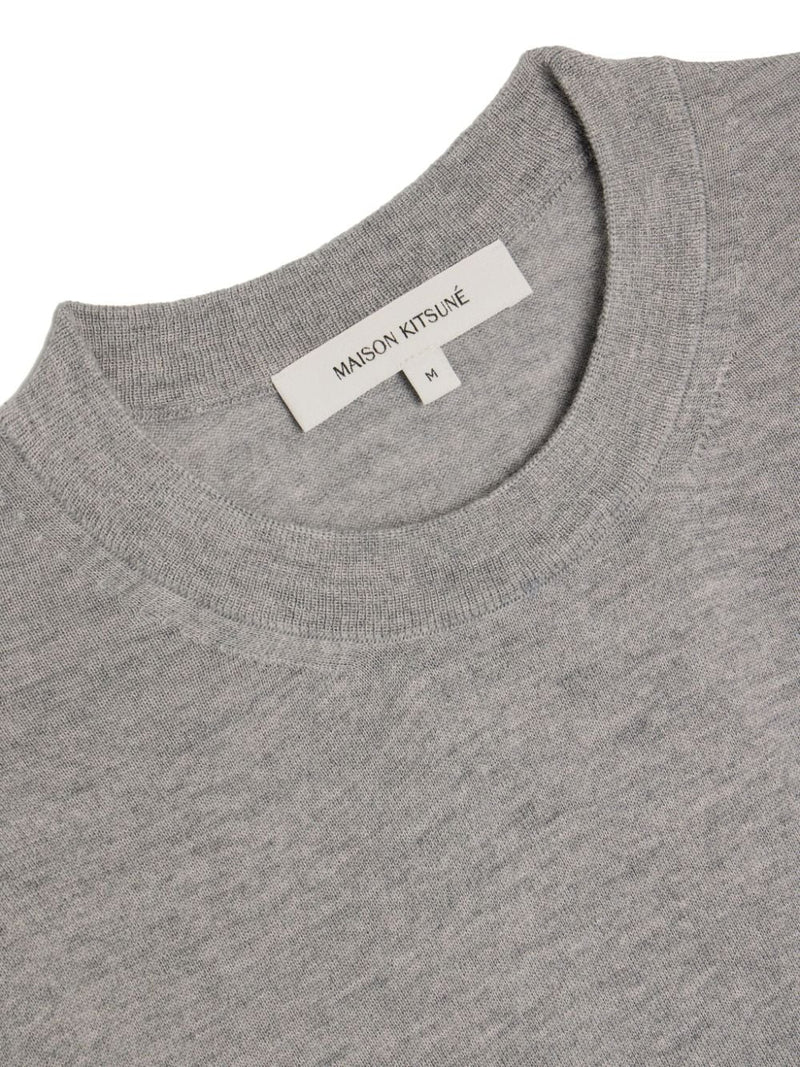 Maison Kitsuné Maison Kitsuné Maison Kitsune Baby Fox Patch Regular Jumper