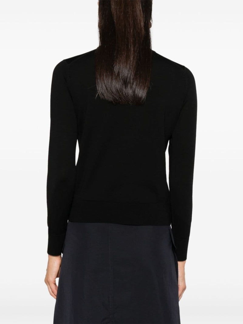 Maison Kitsuné Maison Kitsuné Maison Kitsune Baby Fox-patch sweater