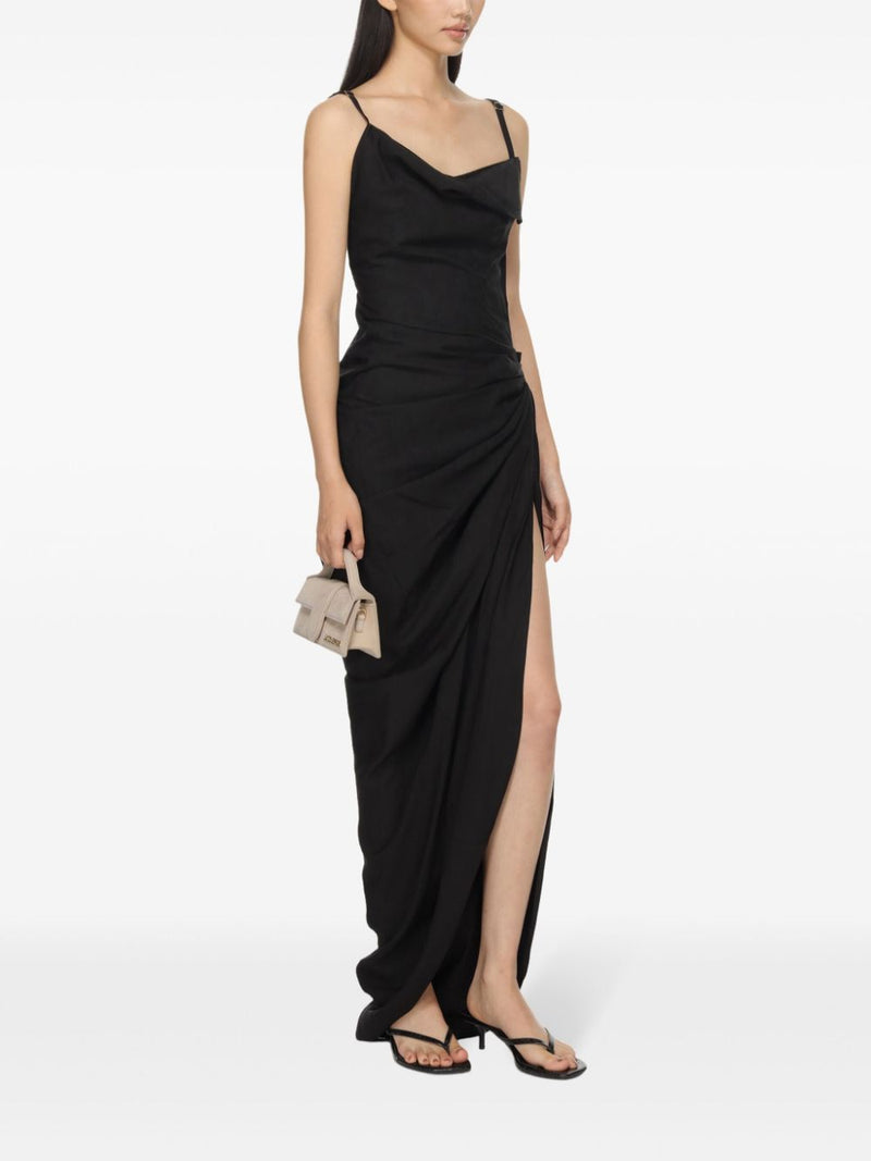 JACQUEMUS Dresses Black - Black Buckle | Urbalenti™ NYC