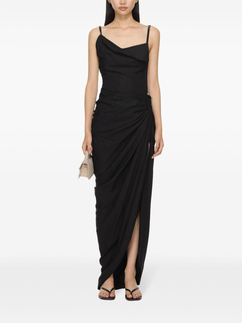 JACQUEMUS Dresses Black - Black Buckle | Urbalenti™ NYC