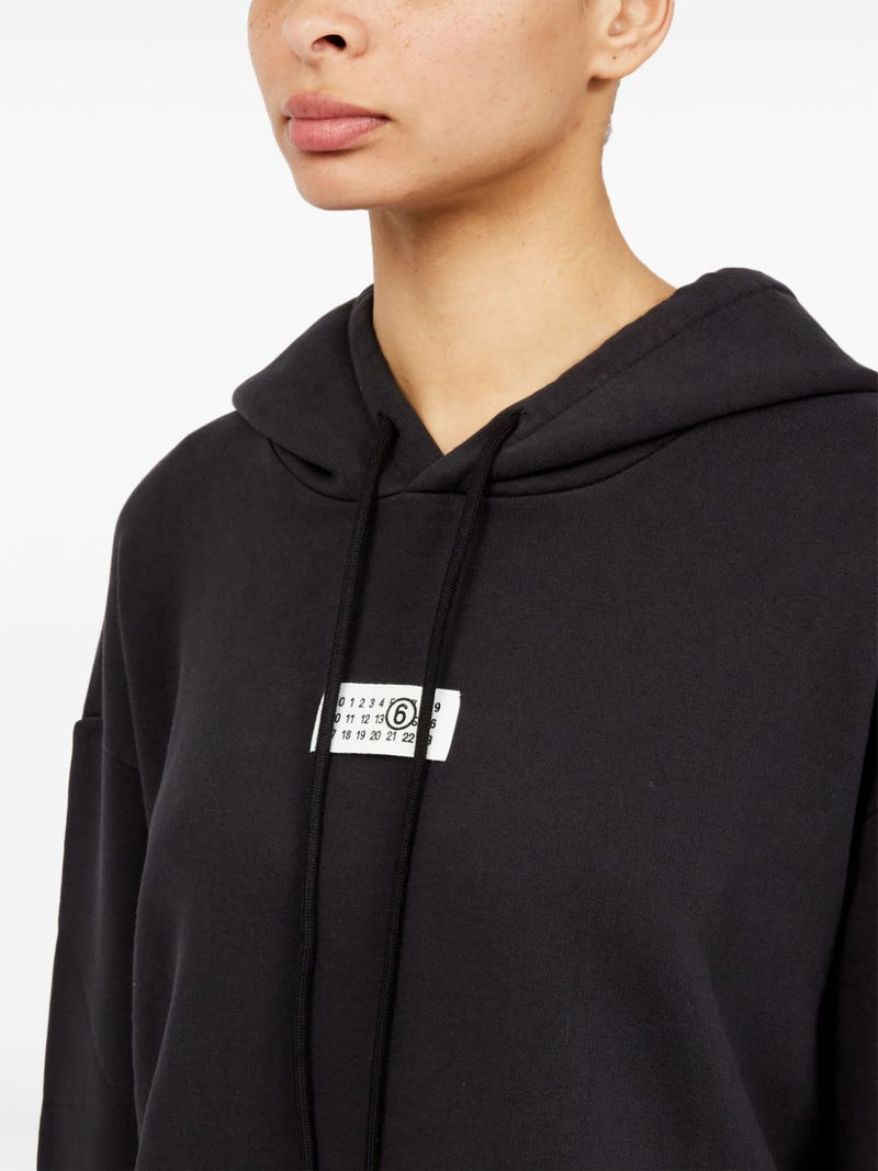 MM6 Maison Margiela Logo cotton hoodie Variant 3 | Urbalenti™ NYC