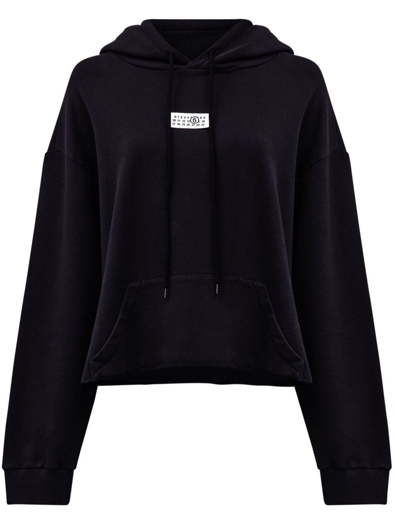 MM6 Maison Margiela Logo cotton hoodie Variant 3 | Urbalenti™ NYC