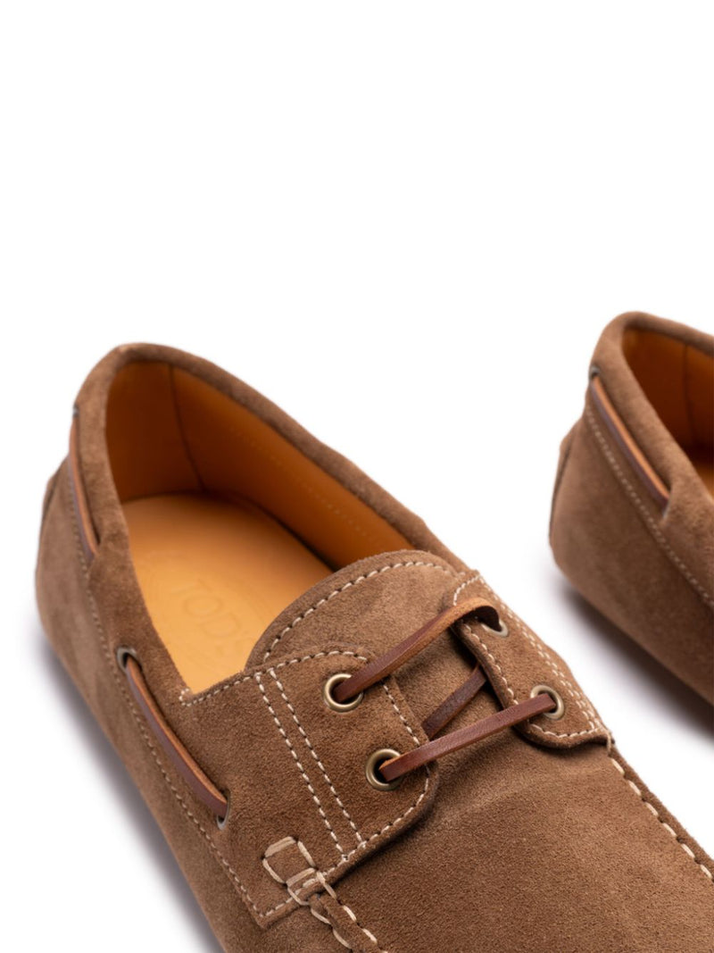 Tod'S Boat Gommino Bubble in Suede | Urbalenti™ NYC
