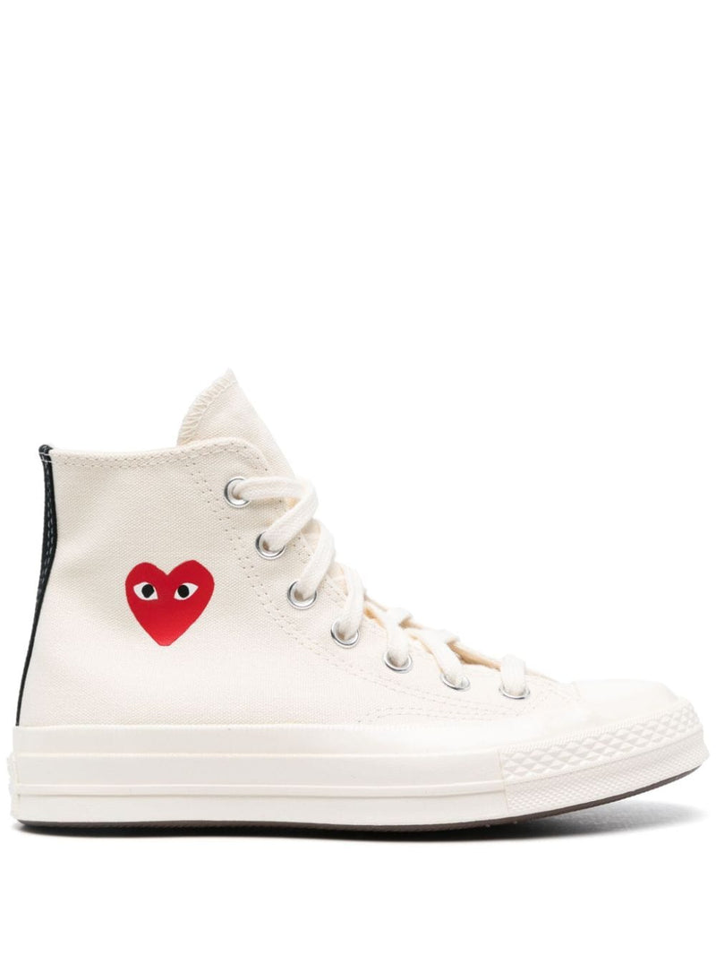 Comme Des Garcons Comme Des Garcons x Converse Sneakers PLAY Chuck 70 "Cream"