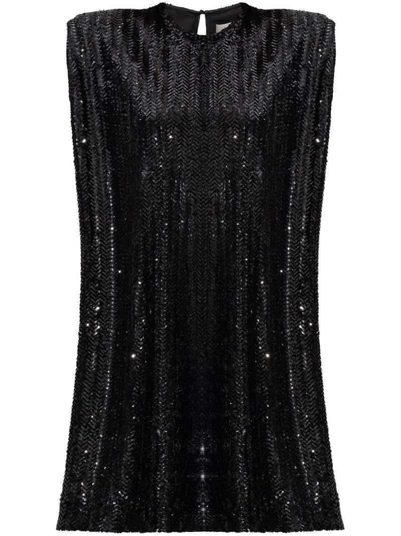 Golden Goose Sequined mini dress | Urbalenti™ NYC