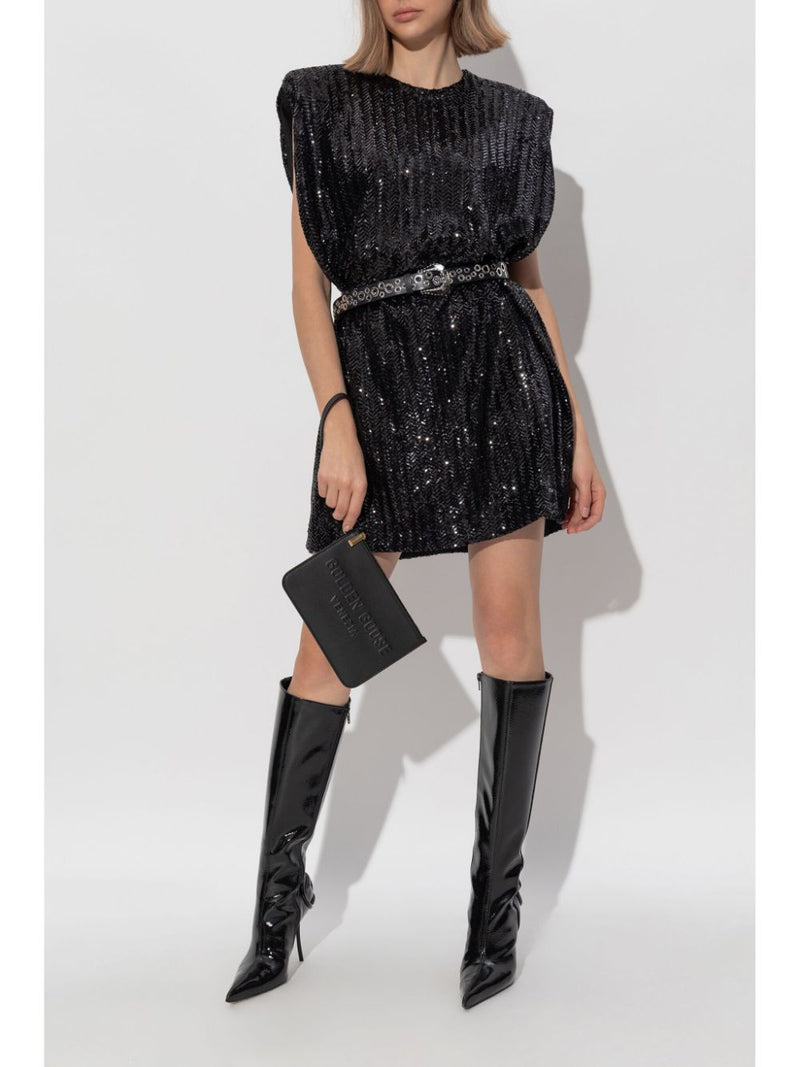 Golden Goose Sequined mini dress | Urbalenti™ NYC