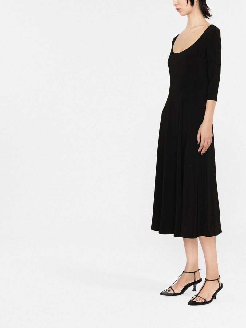 Norma Kamali Norma Kamali Flared midi dress