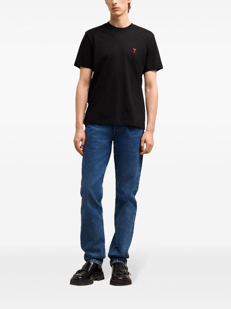 Ami Paris Ami De Coeur cotton t-shirt | Urbalenti™ NYC