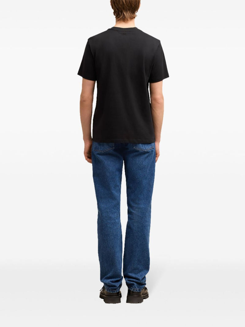 Ami Paris Ami De Coeur cotton t-shirt | Urbalenti™ NYC
