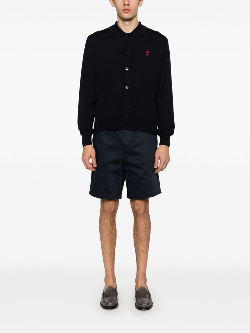 Ami Paris cotton shorts | Urbalenti™ NYC
