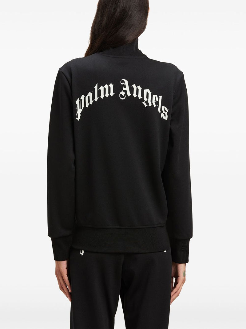 Palm Angels logo print track jacket | Urbalenti™ NYC