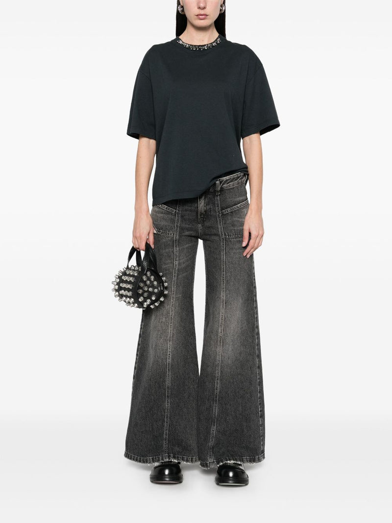 Golden Goose T-Shirt with crystals | Urbalenti™ NYC