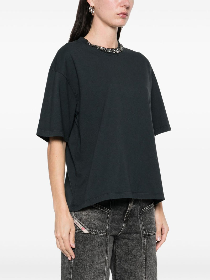 Golden Goose T-Shirt with crystals | Urbalenti™ NYC