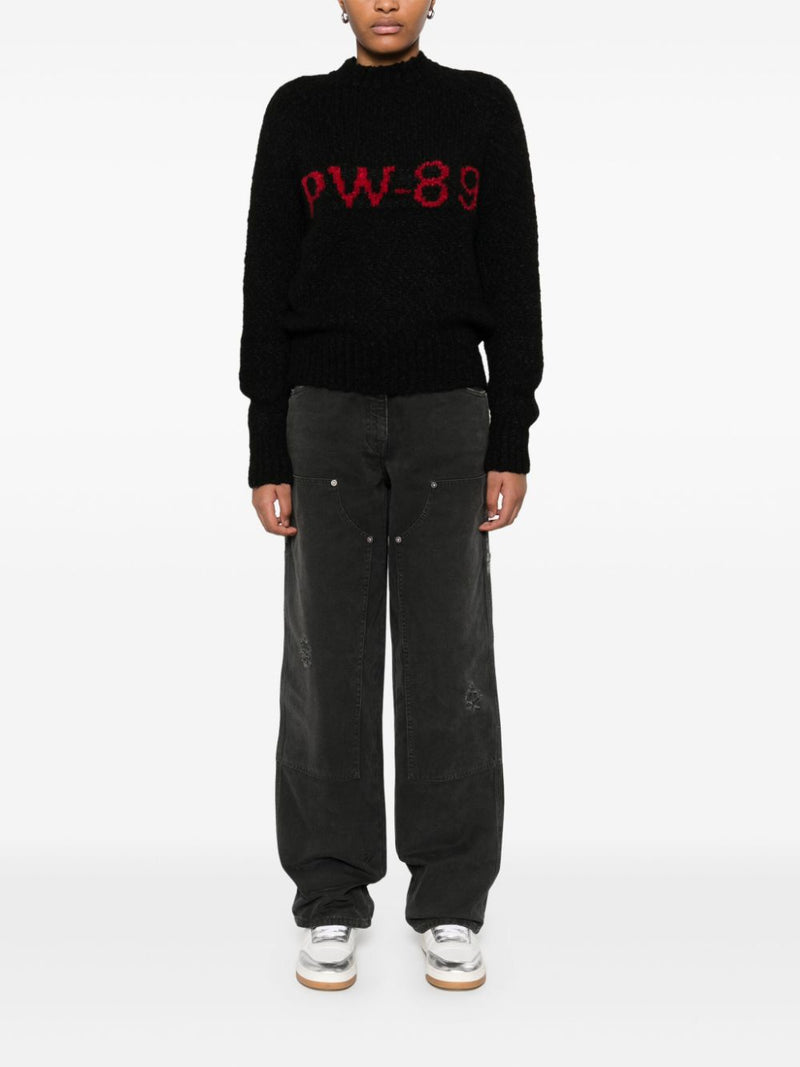 Golden Goose jeans with distressed effect and front patches | Urbalenti™ NYC
