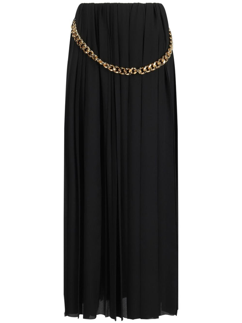 Balenciaga Chain-detail pleated skirt | URBALENTI™