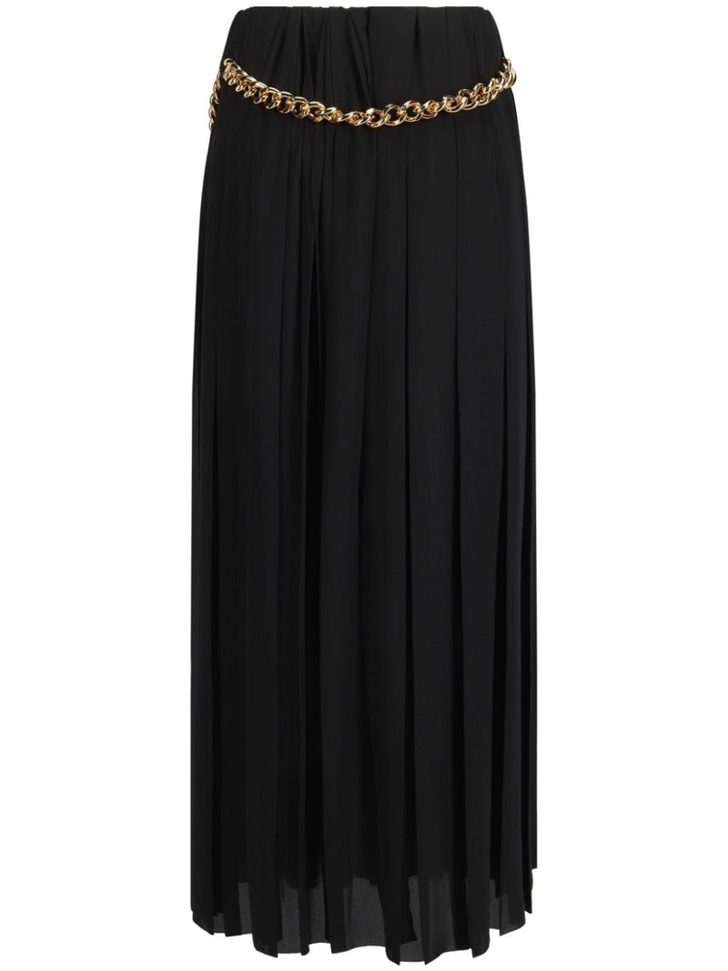 Balenciaga Chain-detail pleated skirt | URBALENTI™