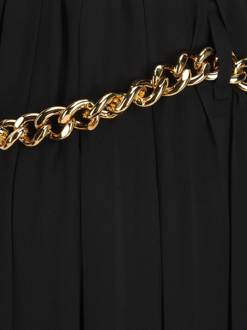 Balenciaga Chain-detail pleated skirt | URBALENTI™