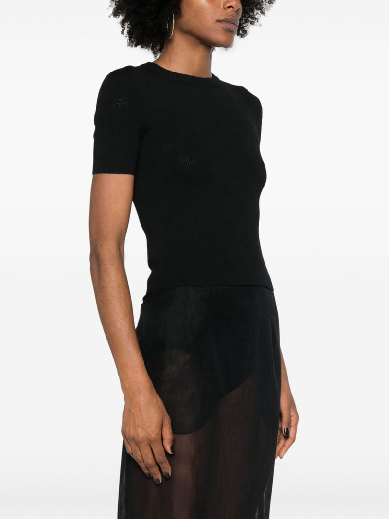 Balenciaga Perforated BB T-shirt | Urbalenti™ NYC