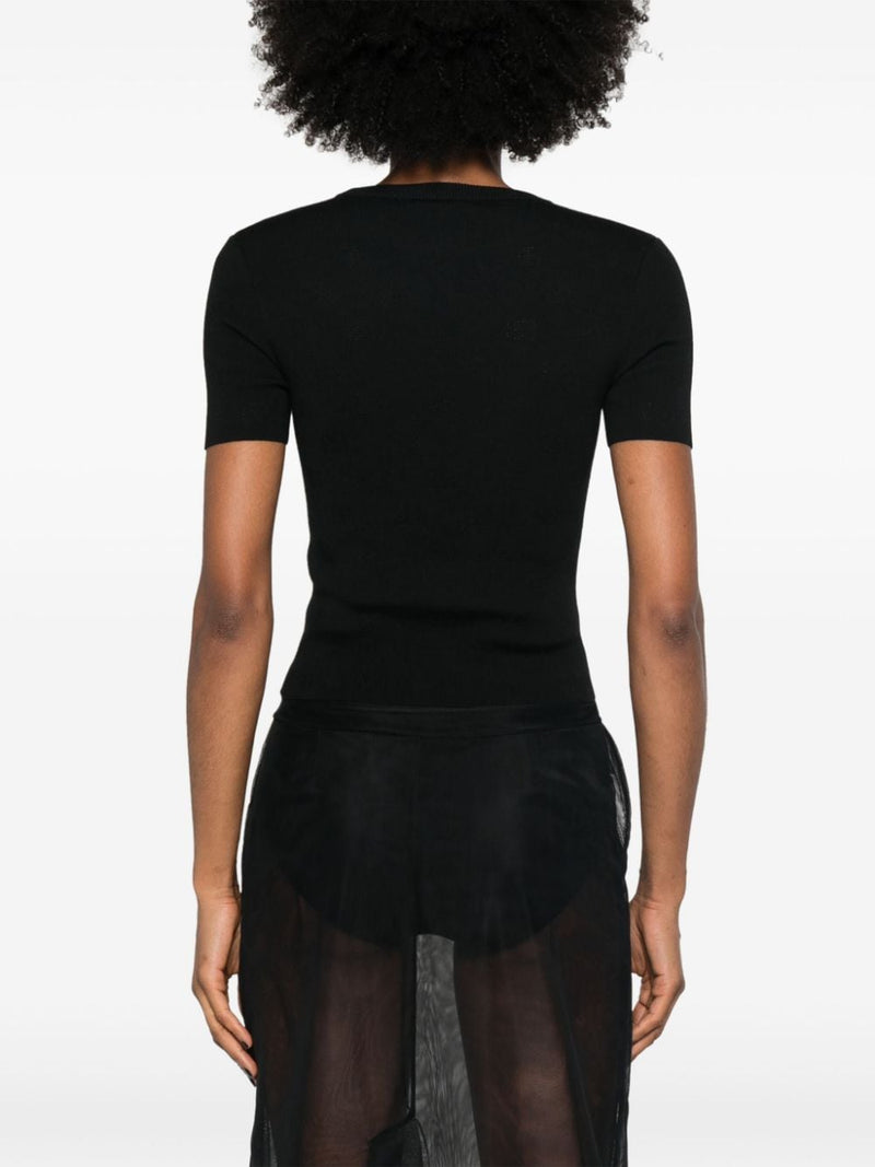 Balenciaga Perforated BB T-shirt | Urbalenti™ NYC