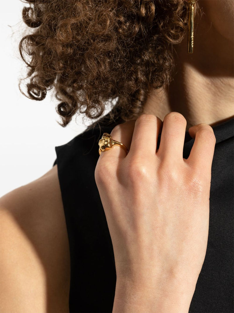 Alexander McQueen Skull ring | Urbalenti™ NYC