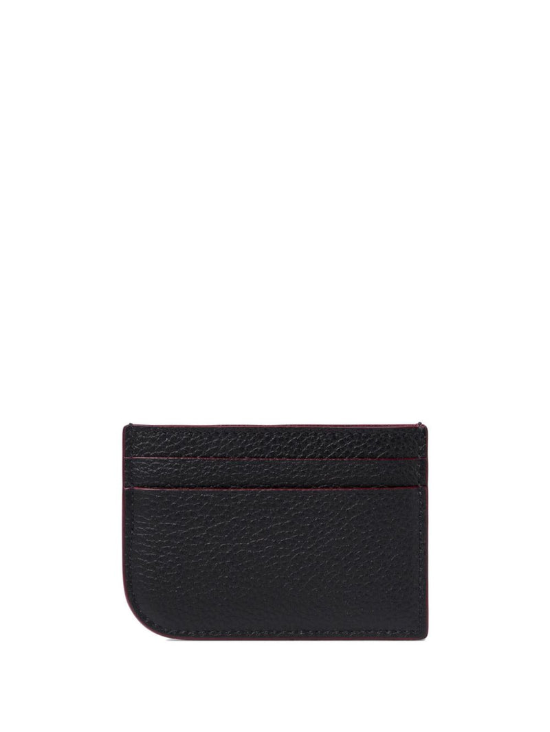 Alexander McQueen leather card case - Black Leather - Style 51VDCC1000-P25 | Urbalenti™ NYC
