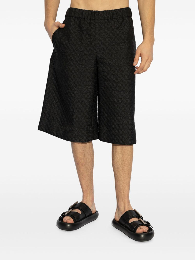 Alexander McQueen Jacquard Bermuda shorts - 46 | Urbalenti™ NYC