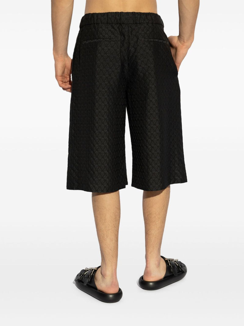 Alexander McQueen Jacquard Bermuda shorts - 46 | Urbalenti™ NYC