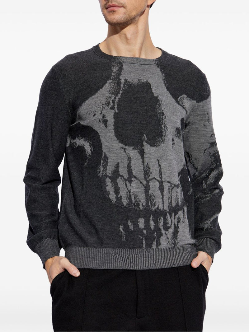 Alexander McQueen Skull sweater - Wool | Urbalenti™ NYC