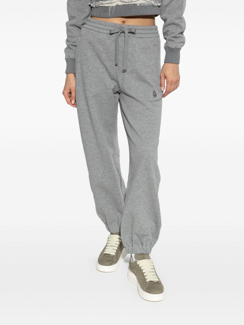Alexander McQueen Logo-embroidered track pants | Urbalenti™ NYC