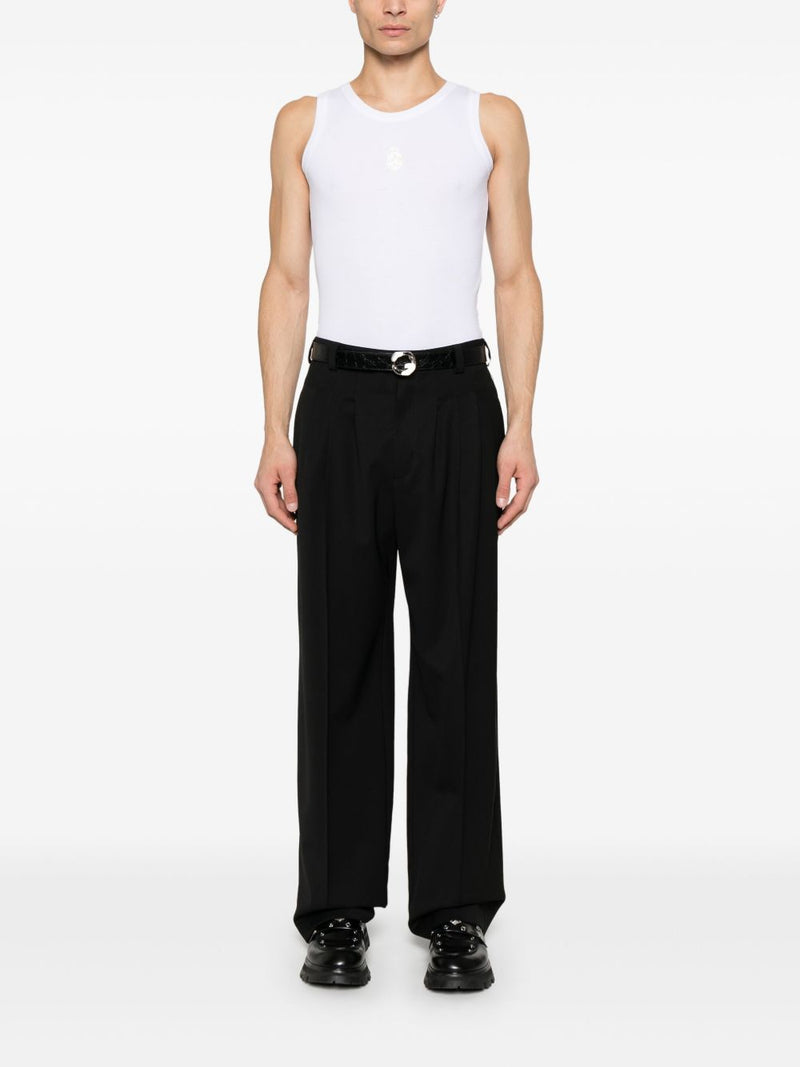 Alexander McQueen Skull-embroidered tank top | Urbalen... | Urbalenti™ NYC