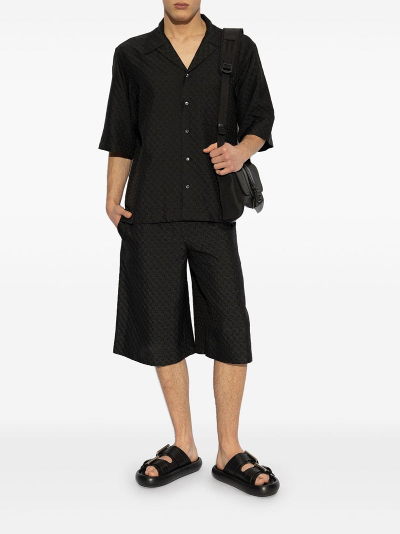 Alexander McQueen Jacquard bermuda shorts | Urbalenti™ NYC