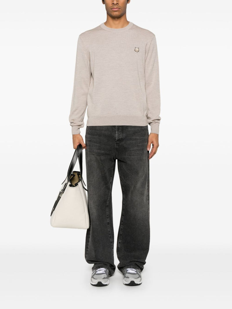 Maison Kitsuné Maison Kitsuné Maison Kitsune Fox motif sweater