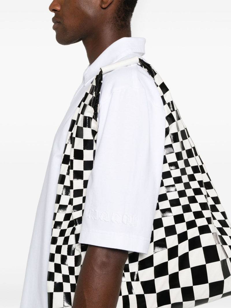 Marni logo-patch polo shirt | Urbalenti™ NYC