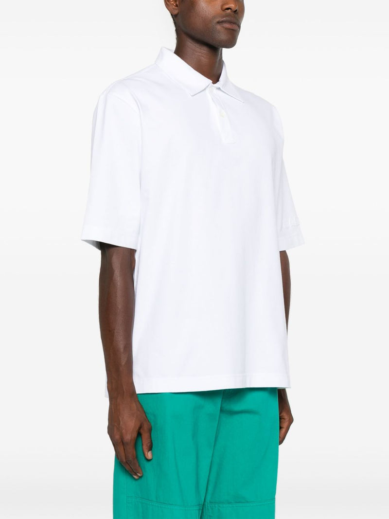 Marni logo-patch polo shirt | Urbalenti™ NYC